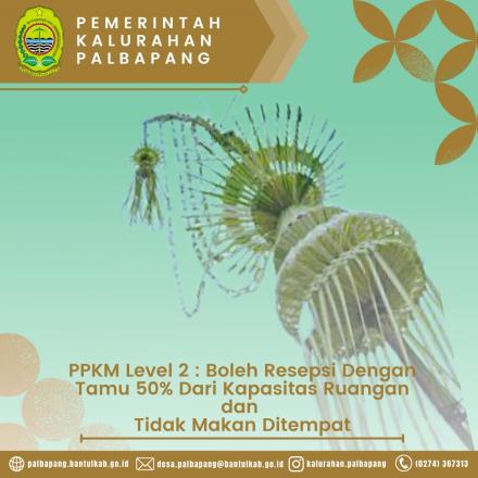 PPKM Level 2 Kabupaten Bantul