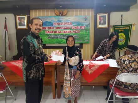 Penyaluran Bantuan Langsung Tunai BLT Dana Desa Tahun 2025